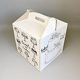 Коробка для торта з малюнком 300*300*300 мм, фото 4