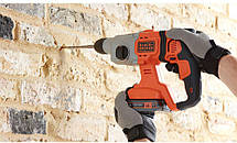 Перфоратор акумуляторний BLACK+DECKER BCD900B, фото 5