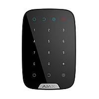 Бездротова сенсорна клавіатура Ajax KeyPad, Черный