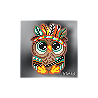 Алмазна МАГНІТ ДИТЯЧИЙ «СОВЕНЯ ІНДІАНЕЦЬ»