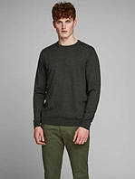 Пуловер JJEBASIC KNIT CREW NECK NOOS 12137190-Forest Night Jack & Jones XXL Зелений