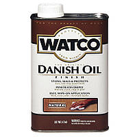 Датское масло, WATCO Danish Oil, цвет Натуральный, банка 0,946 л.