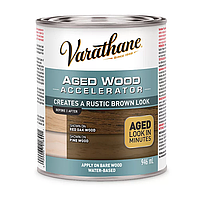 Состав для искусственного старения древесины, коричневый Varathane aged wood accelerator 0.946л