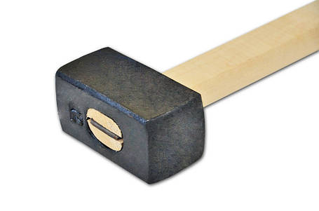 Кувалда Україна з дерев'яною ручкою 445 мм 3 кг (39-411), фото 2