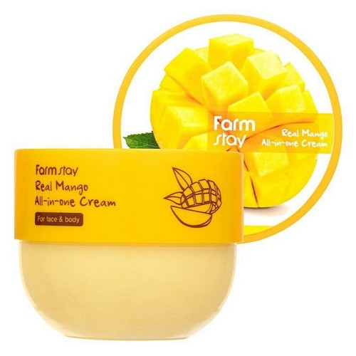 Farmstay Real Mango All-in-one Cream Крем для тіла з маслом манго, 300 мл