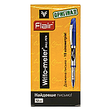 Ручка кулькова FLAIR 743 Writo-meter ball pen 10 км червона, фото 4