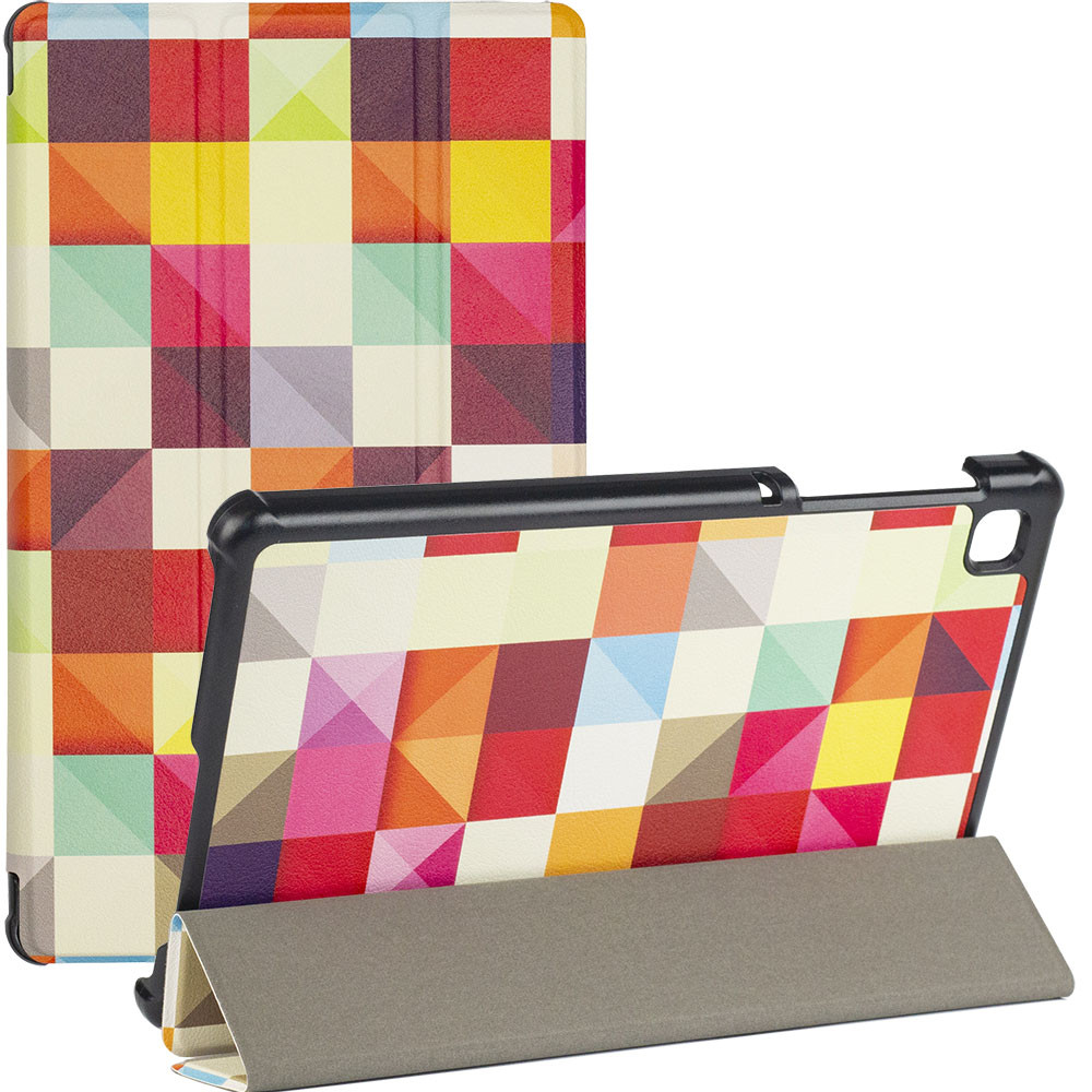 Чохол Slimline Print для Samsung Galaxy Tab A7 Lite 8.7 (2021) SM-T220, SM-T225 Colour Blocks, фото 1