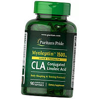 Конъюгированная линолевая кислота Puritan's Pride Myoleptin 1500 mg CLA 90 капс