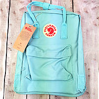 Рюкзак Fjallraven Kanken Klassic 16л голубой / Школьный портфель Канкен Классик 16л (Полиэстер)