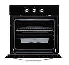 Духова шафа електрична BORGIO OFA 106.02 (Black Glass) Чорне скло, фото 3