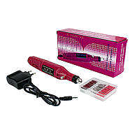 Фрезер ручка для манікюру Mobile Drill YFZ 05 9 W 20000об/хв машинка для нігтів шліфування лаку насадки фрези, фото 2