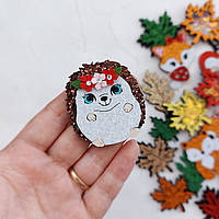 Патч ЇЖАЧОК , 4.5*4.2см, (НЕ СКЛЕЄНО)