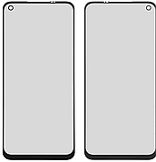 Скло дисплея для Realme 6 (RMX2001), колір чорний