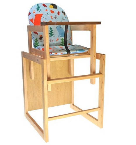 Детский деревянный стульчик для кормления, стульчик-трансформер ...