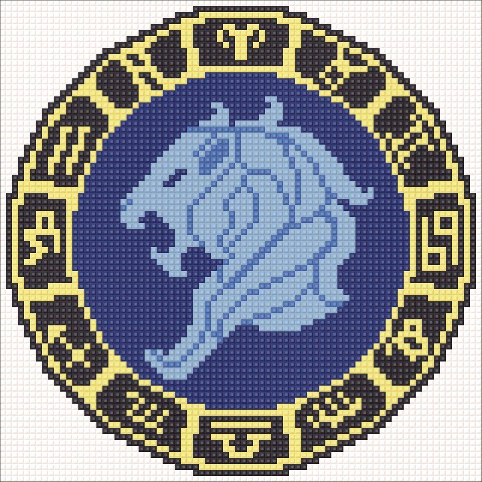 Картина алмазами ТМ Алмазна мозаіка Лев (UA-054) 20 х 20 см (Без підрамника), фото 1