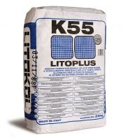 Litokol Litoplus K55 25 кг Еластичний цементний клей білий