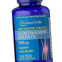 Сульфат глюкозаміну Puritan's Pride Glucosamine Sulfate 500 mg 240 капс