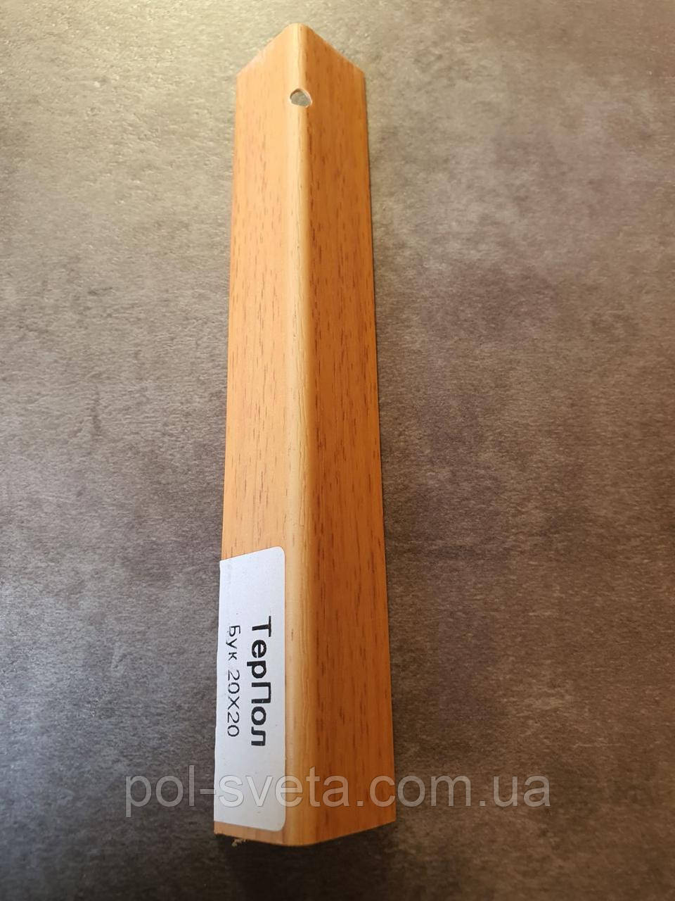 Декоративний куточок Бук 20*20 ТерПол