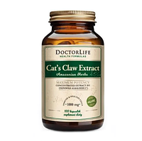 Котячий кіготь Екстракт Біодобавка Для імуніта 100 кап Doctor Life Cat's Claw Extract США