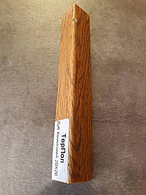 Декоративний куточок Дуб Коньячний 20х20 ТерПол