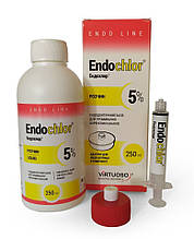 Гіпохлорит натрію EndoChlor 5%, 250 мл. (эндохлор, хлорка, гіпохлорит натрію)