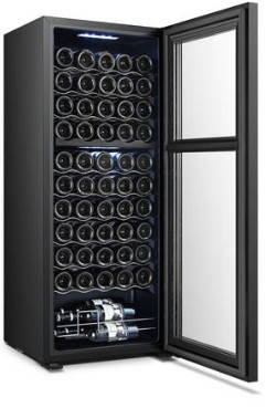 Шафа холодильна для вина Hurakan HKN-WNC160CDW, фото 3