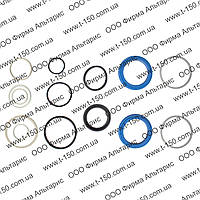 Ремкомплект гідроциліндра повороту ЦС-80/50 Т-150К-09, нового зразка з манжетами, преміум