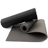 Килимок туристичний + спальник + сидіння (каремат у намет під спальний мішок) OSPORT Lite Зима (n-0016) Піксель, фото 6