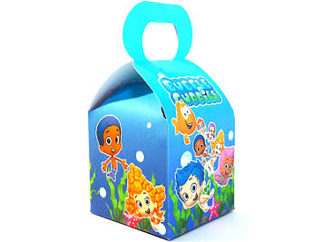 "Гуппі і бульбашки" - Бонбоньєрка 7/7/9 см