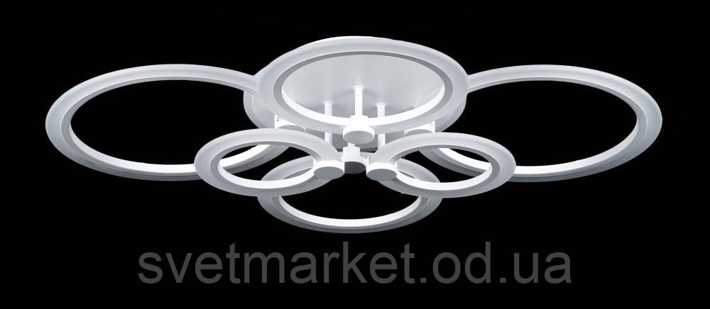 Сучасна люстра LK236/6+A LED (WHITE)