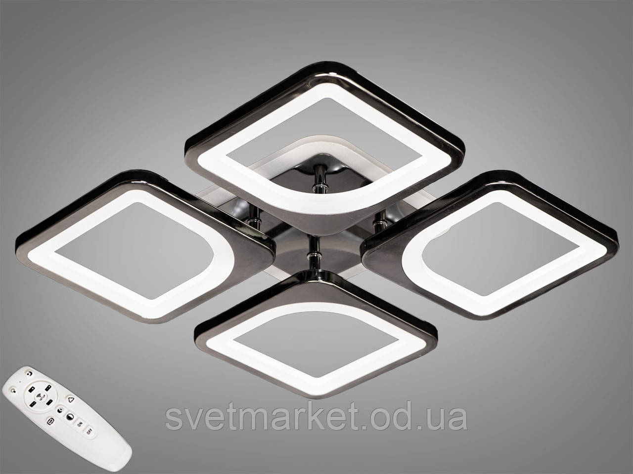LED-люстра з димером і RGB-підсвіткою S8060/4BHR LED RGB dimmer