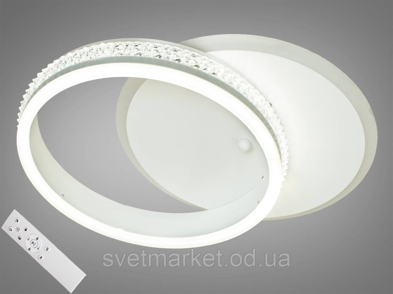 Стельова світлодіодна люстра з димером MX55041/300A WH