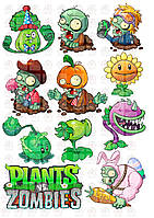 Вафельна картинка Plants vs. Zombies (201068)