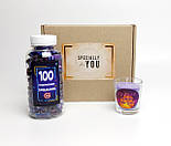 Набір для побачення "Супер побачення": банка з пікантними завданнями і незвичайні свічки - День Святого Валентина, фото 2