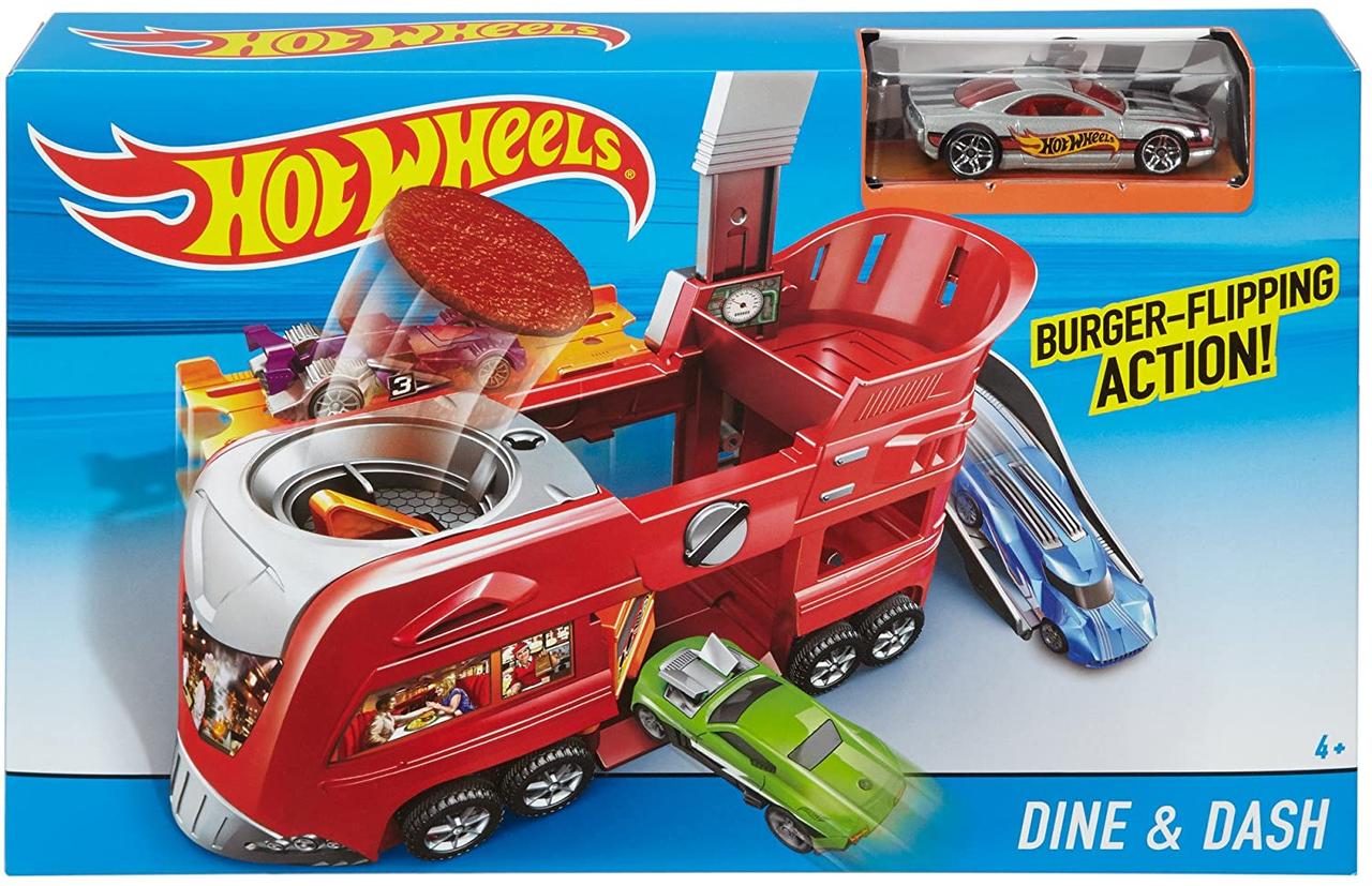 Ігровий набір Hot Wheels "Супер смачний горячий бургер" FJN34/FJN39