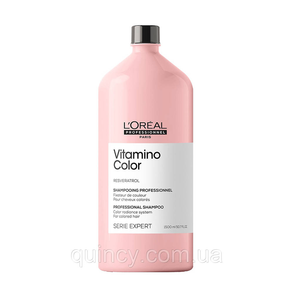 Шампунь для окрашенных волос L'Oréal Professionnel Serie Expert Vitamino Color Shampoo 1500 мл (17130Qu) - фото 1 - id-p1454448800