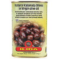 Оливки Каламата в оливковом масле "ILIDA" 450 г