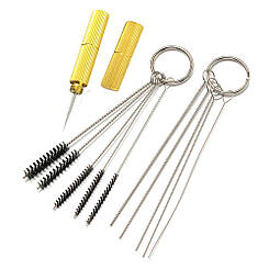 Набір для чищення аерографа (щітки + голка)