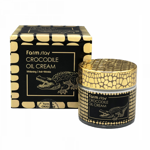 Farmstay Crocodile Oil Cream Крем з жиром крокодила, 70 г