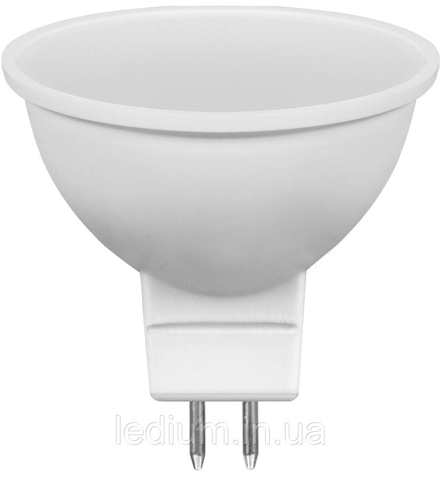 Лампа світлодіодна MR16 10 Ват 220 Вольт GU5.3 4100k LEDium