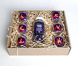 Набір "Твоя супер ніч": 6 романтичних свічок "Камасутра" з ароматом лаванди і баночка із завданнями, фото 2