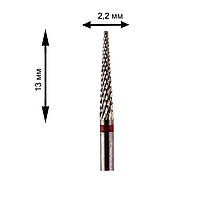 Фреза для манікюру твердосплавна голка, M-103, манікюрна насадка для корекції нігтів