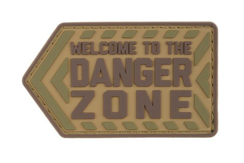 Naszywka Danger Zone PVC - Multicam [MIL-SPEC MONKEY] (для страйкболу)