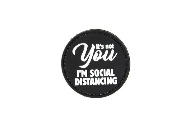 Naszywka 3D - Social Distancing [GFC Tactical] (для страйкболу), фото 1