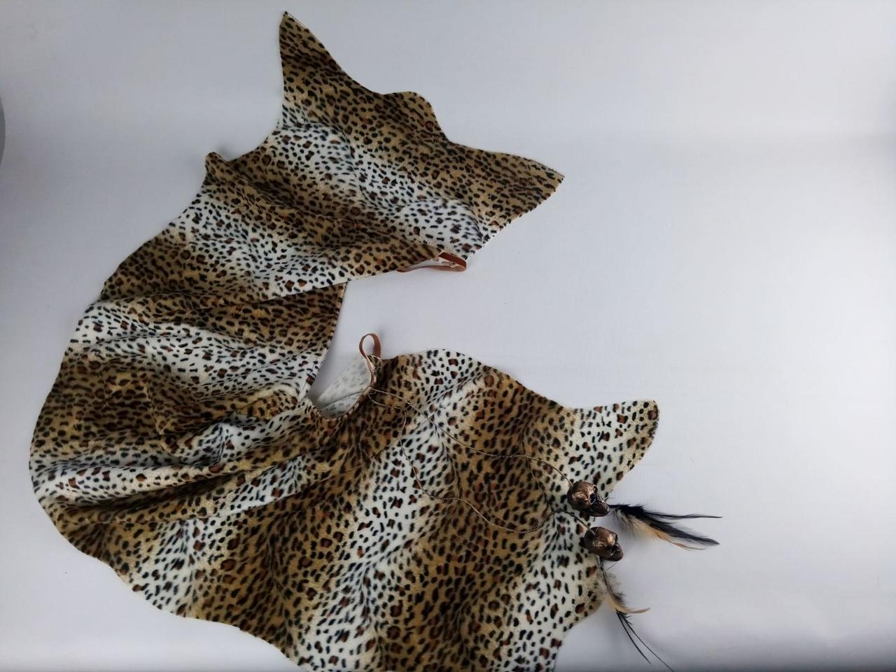 Накидка шкура леопарда искусственный мех Мамба карнавальная. - фото 5 - id-p1457625691
