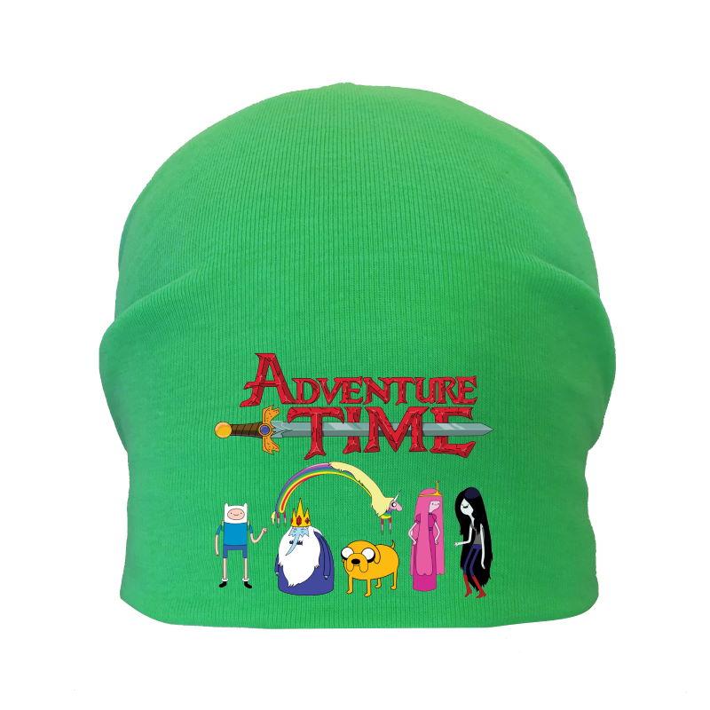 Шапка дитяча Час Пригоди 002 (Adventure Time) зелена (ATR grn 002) 54-56 см, фото 1