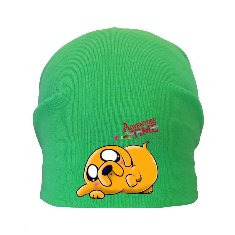 Шапка дитяча Час Пригоди 006 (Adventure Time) зелена (ATR grn 006) 54-56 см, фото 1