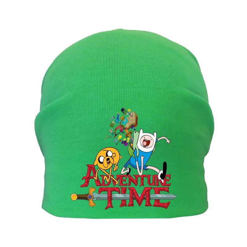 Шапка дитяча Час Пригоди 007 (Adventure Time) зелена (ATR grn 007) 54-56 см, фото 1