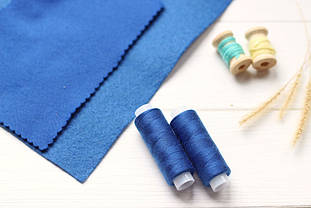 Швейна Нитка OMEGA 120 - 200м Синя 298-19