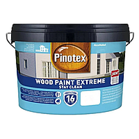 Cамоочищающаяся краска на водной основе Pinotex Wood Paint Extreme Белая 10л